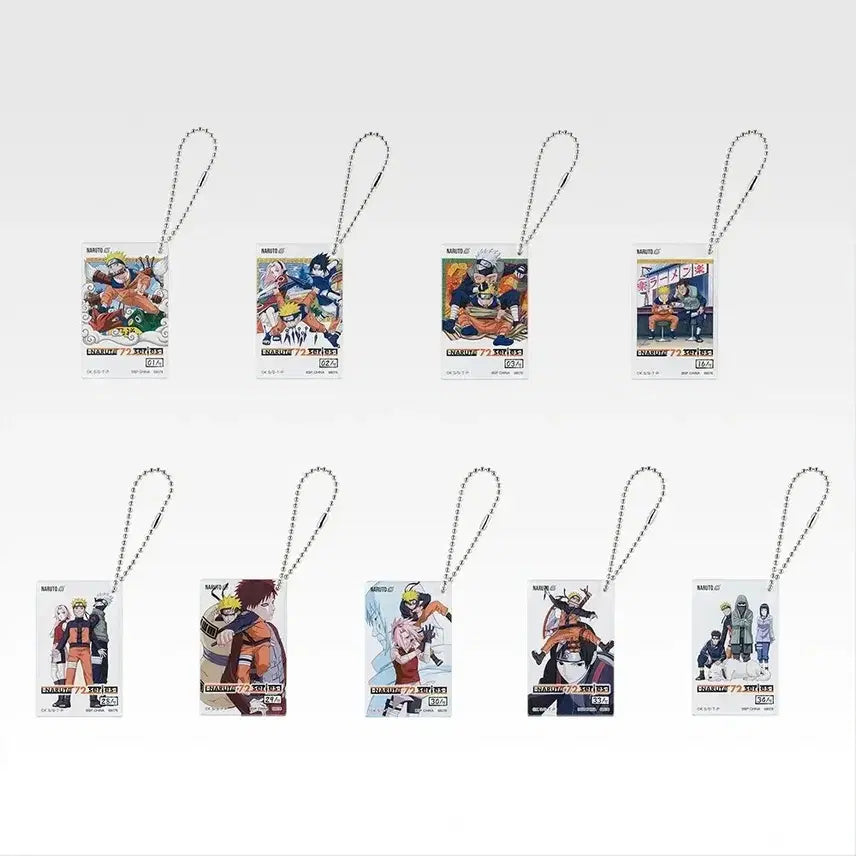 [BUNJANG] Naruto Ichiban Kuji H Prize Kazekage Retrieval Arc Acrylic Keychain Bundle Set / 일괄8개)나루토 제일복권 쿠지 H상 아크릴 키링 카제카게 탈환편