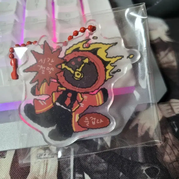 [BUNJANG] Limbus Company Dante "Jagle Jagle" Keychain / 림버스 단테 키링 자글자글