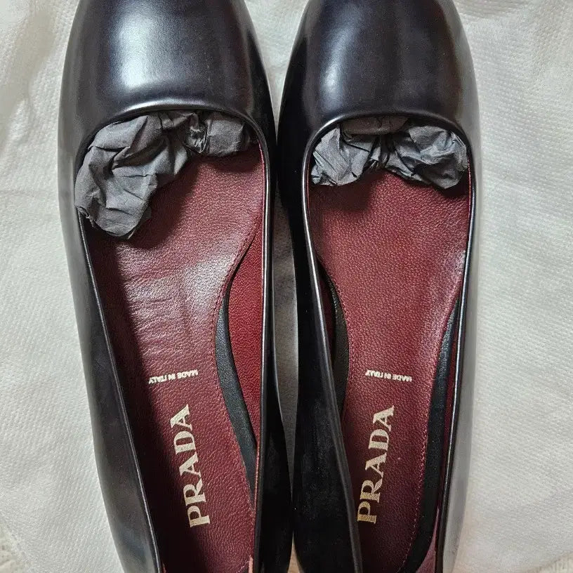 [BUNJANG] Prada Black Flat Shoes / 프라다 플랫 슈즈