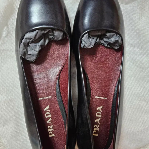 [BUNJANG] Prada Black Flat Shoes / 프라다 플랫 슈즈