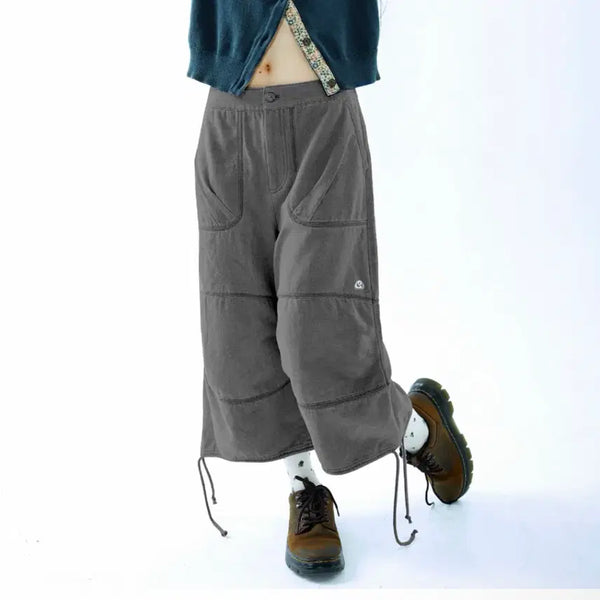 [BUNJANG] KOISEIO Oxford Zigzag Pants Charcoal Size 1 / 코이세이오 옥스포드 지그재그 팬츠 차콜 1
