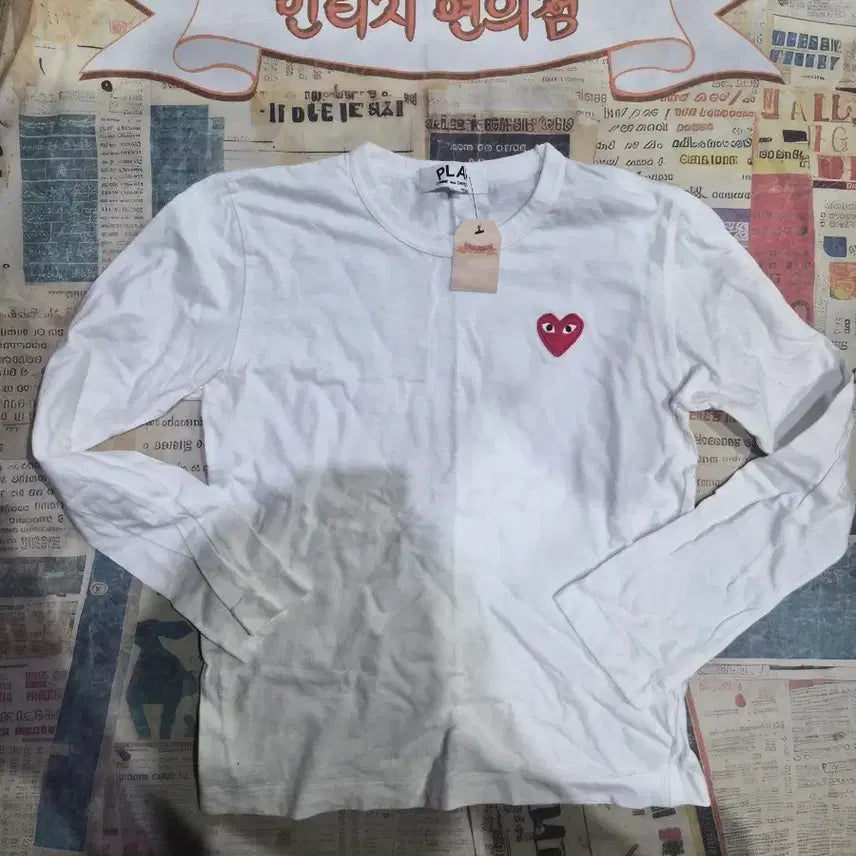 [BUNJANG] Comme des Garçons Long Sleeve T-Shirt / 꼼데가르송 롱슬리브