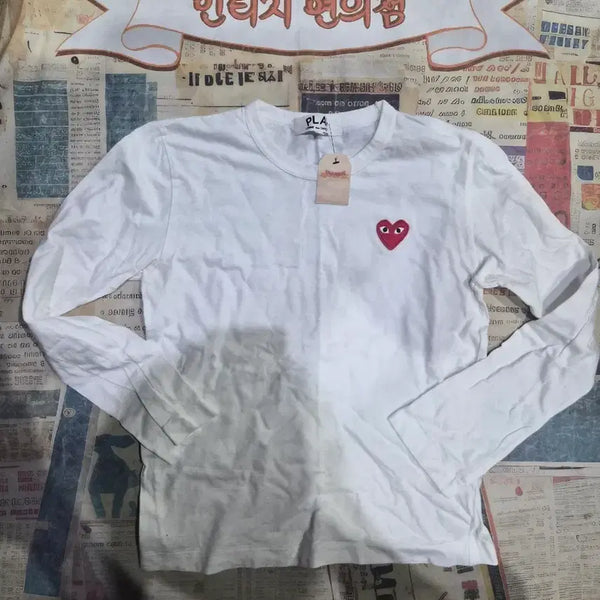 [BUNJANG] Comme des Garçons Long Sleeve T-Shirt / 꼼데가르송 롱슬리브