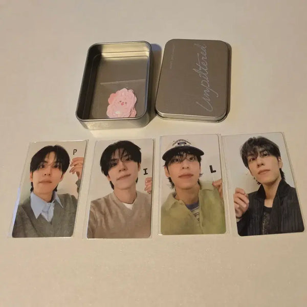 [BUNJANG] Day6 Young K Unfiltered MD Tin Case Sticker Set / 데이식스 원필 언필터드 엠디 틴케이스 포카제외 4만원 포카 양도 판매