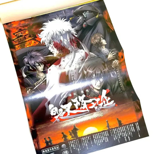 [BUNJANG] Gintama Original Poster & Cards Bundle Set / 은혼 원서 긴토키 타카스기 부록 카드 백야차 강탄 포스터 일괄