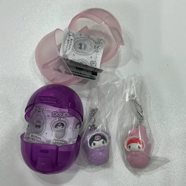 [BUNJANG] Kuromi My Melody Gacha Keyring / 쿠로미 마이멜로디 가챠 키링