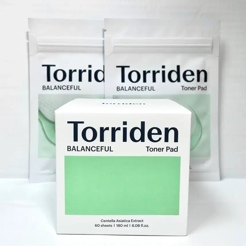 [BUNJANG] Torriden Balanceful Cica Toner Pad (80 Sheets) / [80매]토리든 밸런스풀 시카 토너 패드 새상품