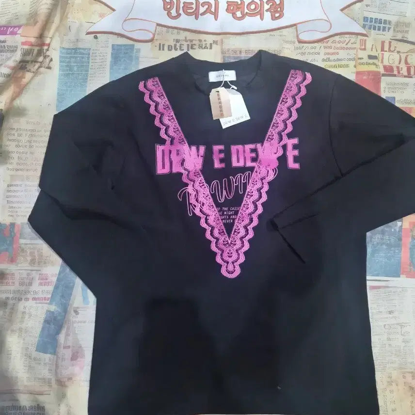 [BUNJANG] Dewy Dewy Long Sleeve Shirt / 듀이듀이 긴팔