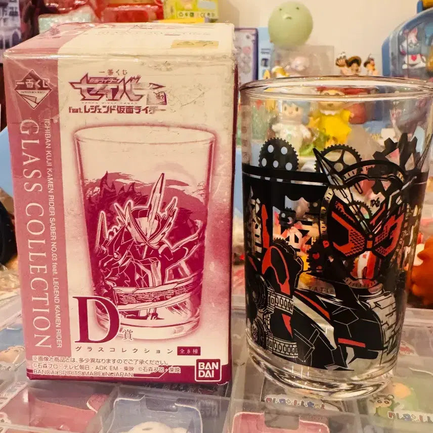 [BUNJANG] Kamen Rider Ichiban Kuji D Prize Glass Cup / 새상품) 가면라이더 쿠지D상 유리컵