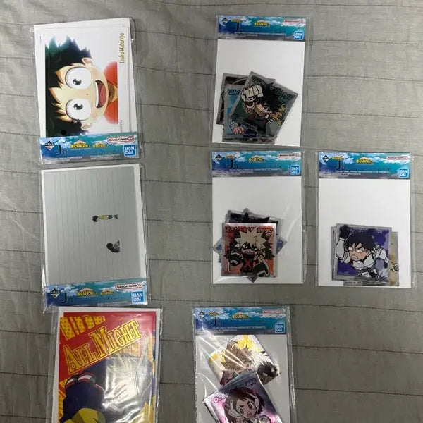 [BUNJANG] My Hero Academia Ichiban Kuji J Prize Bundle Set (Sealed) / 미개봉)나히아 히로아카 이치방쿠지 j상 일괄