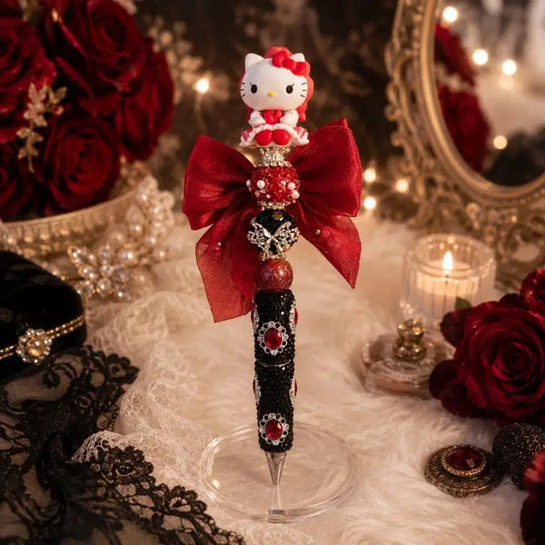[BUNJANG] Hello Kitty Figure Handmade Ballpoint Pen / 키티피규어 볼꾸 핸드메이드 볼펜