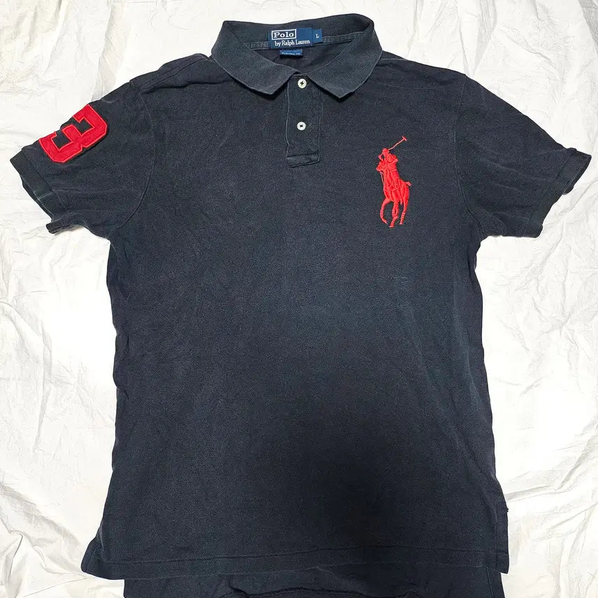 [BUNJANG] Polo Ralph Lauren Big Pony Chief Keef Short Sleeve Polo Shirt L / 폴로랄프로렌 빅포니 치프키프 카라티 카라티셔츠 L