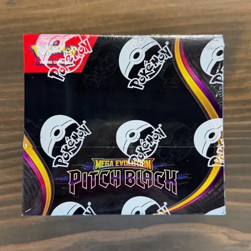 [BUNJANG] Pokemon TCG: Scarlet & Violet - 151 Booster Expansion Pack (Pitch Black Box) - Sealed / 미국직구 포켓몬카드 북미 어비스아이 Pitch Black 박스 미개봉