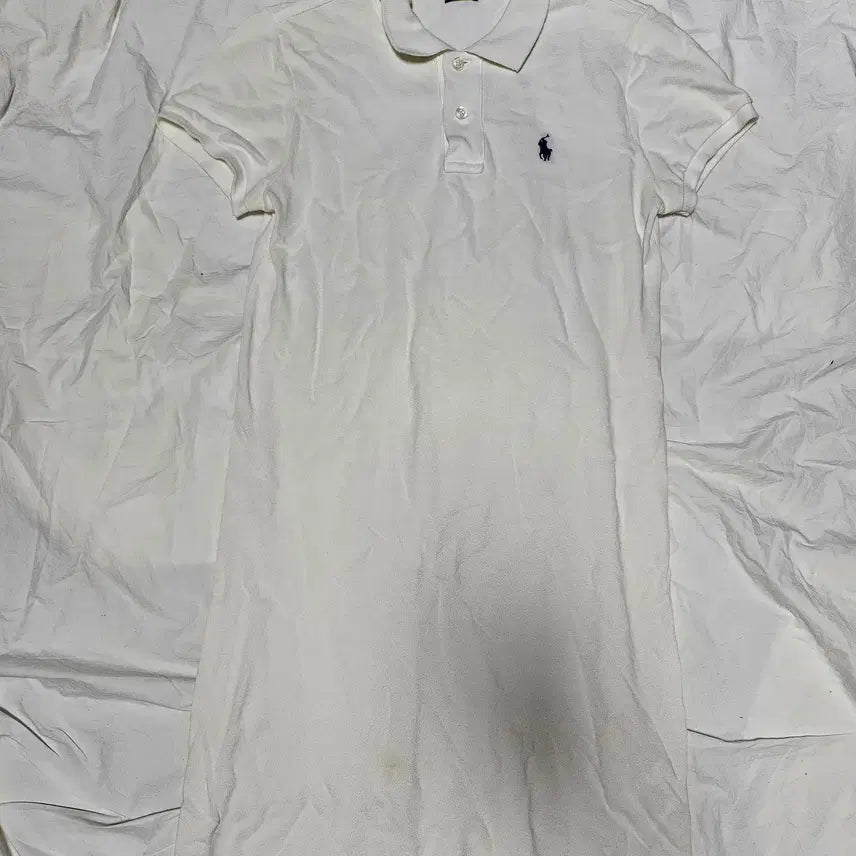 [BUNJANG] Polo Ralph Lauren Mini Dress White S / 폴로랄프로렌 미니 원피스 드레스 화이트 S