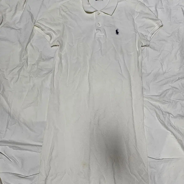 [BUNJANG] Polo Ralph Lauren Mini Dress White S / 폴로랄프로렌 미니 원피스 드레스 화이트 S