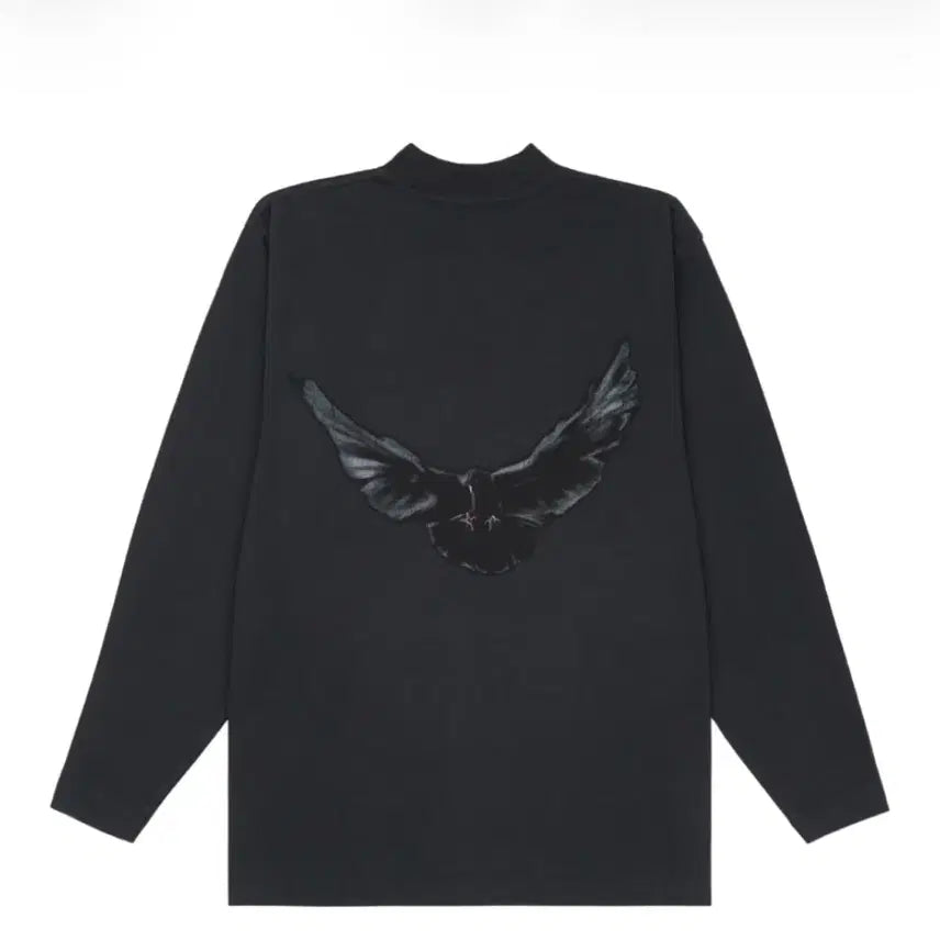 [BUNJANG] Yeezy Gap Engineered by Balenciaga Dove Long Sleeve T-Shirt Black S / 이지 갭 엔지니어드 바이 발렌시아가 도브 롱슬리브 티셔츠 블랙 S