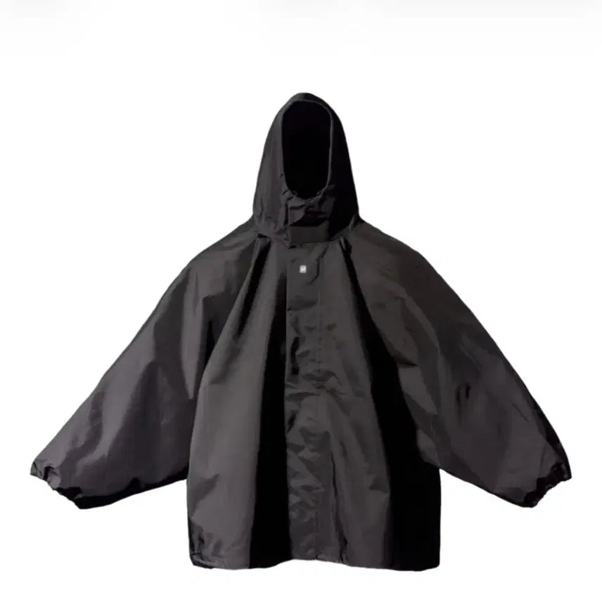 [BUNJANG] YZY GAP Engineered by Balenciaga T-Cut Parka Black / 이지 갭 엔지니어드 바이 발렌시아가 티컷 파카 블랙 M