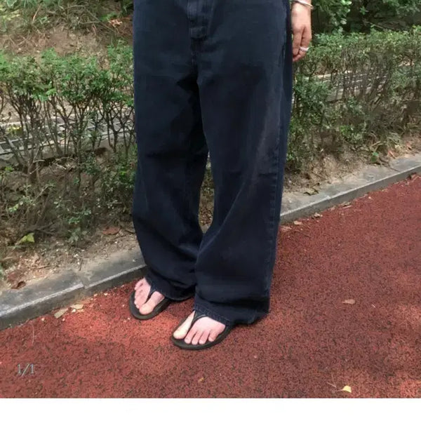 [BUNJANG] Sioa Deep Blue Denim Pants / 시오아 딥블루 데님pt