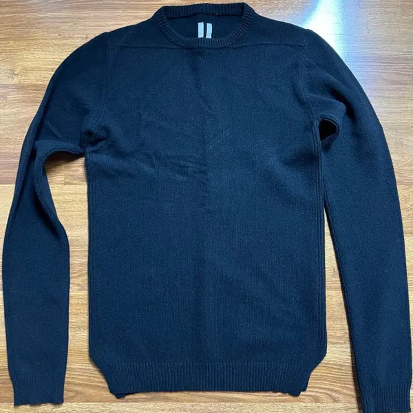 [BUNJANG] Rick Owens Roundneck Knit Black S / 릭오웬스 라운드넥 니트 블랙 S