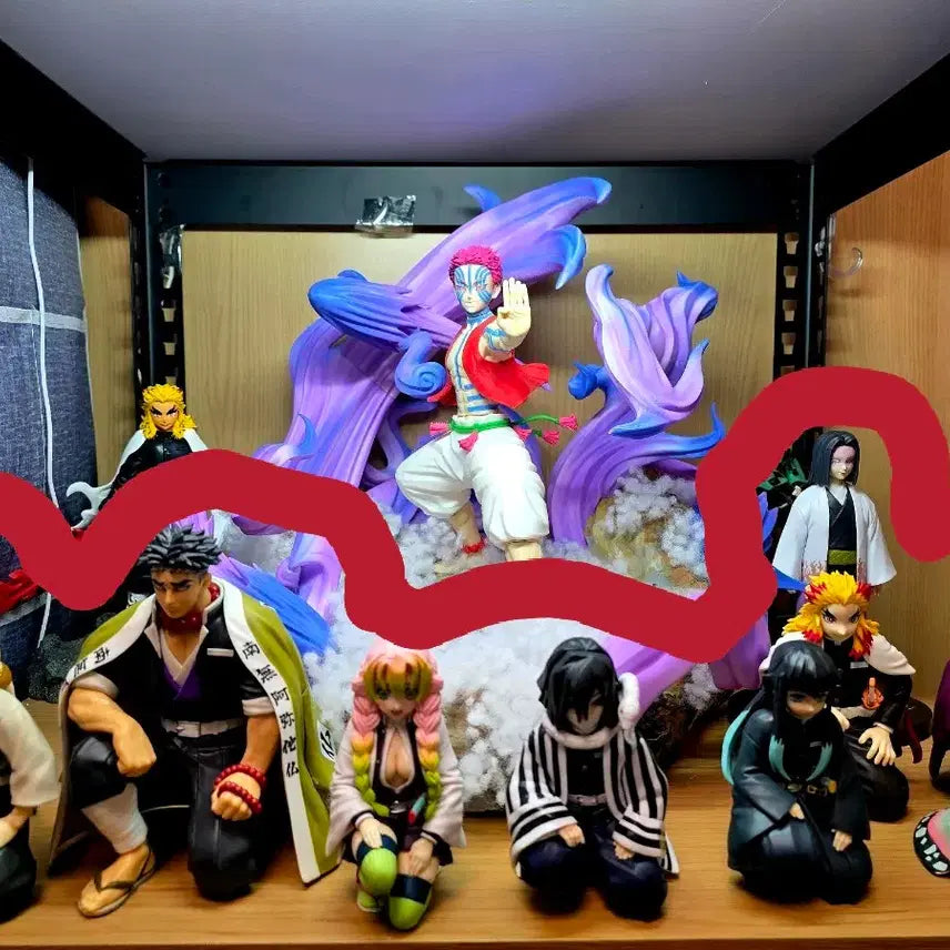 [BUNJANG] Demon Slayer: Kimetsu no Yaiba Assembly Gathering Figure Set (10 Types) / 귀멸의 칼날 주합회의 10종 팝니다.