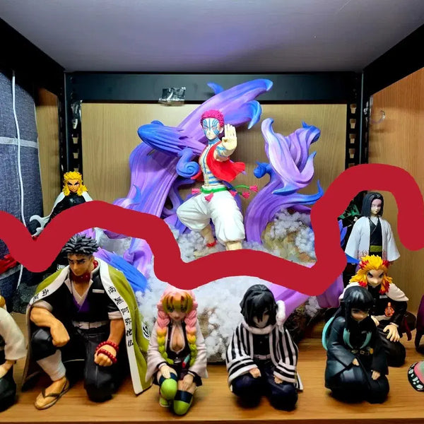 [BUNJANG] Demon Slayer: Kimetsu no Yaiba Assembly Gathering Figure Set (10 Types) / 귀멸의 칼날 주합회의 10종 팝니다.