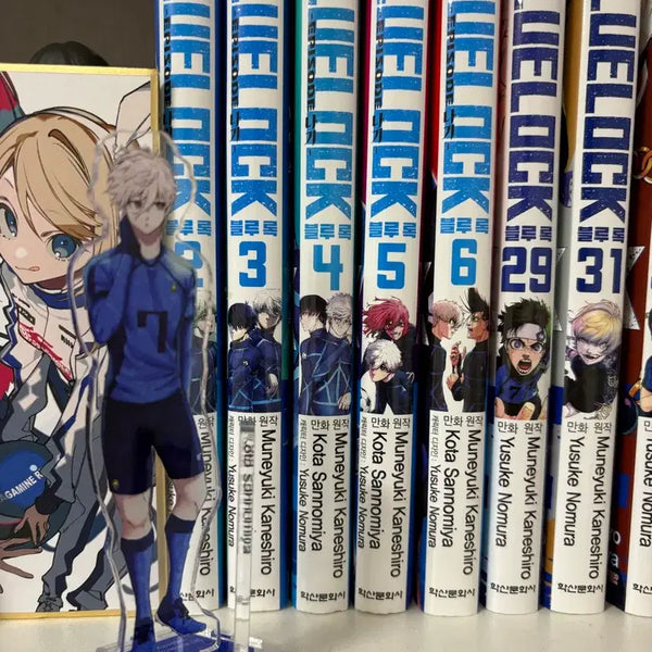 [BUNJANG] Blue Lock Manga Volumes 2-6 + Nagi Acrylic Stand / 에피나기 2~6권+나기 아크릴 블루록 만화책