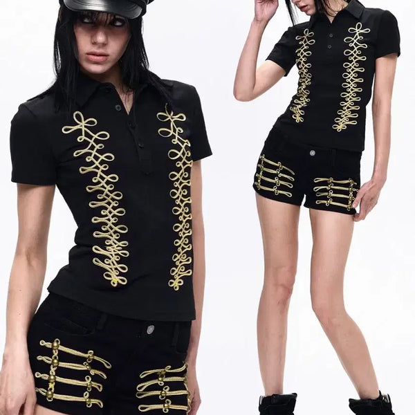 [BUNJANG] STARTEXCEEDEND Napoleon Polo Shirt / STARTEXCEEDEND 나폴레옹 폴로셔츠
