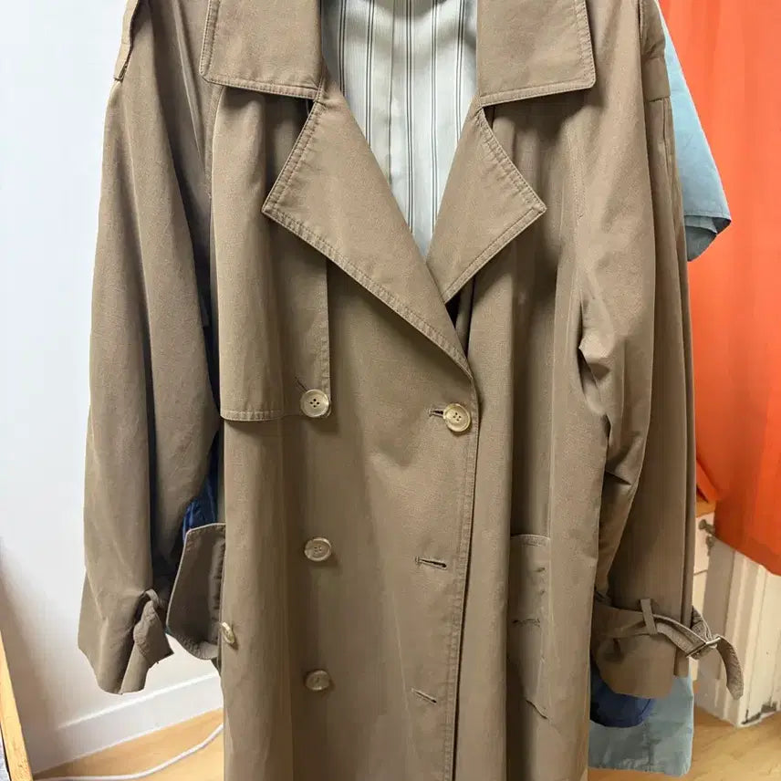 [BUNJANG] Matin Kim Brown Trench Coat / 마뗑킴 브라운 트렌치코트 가을에 제맛