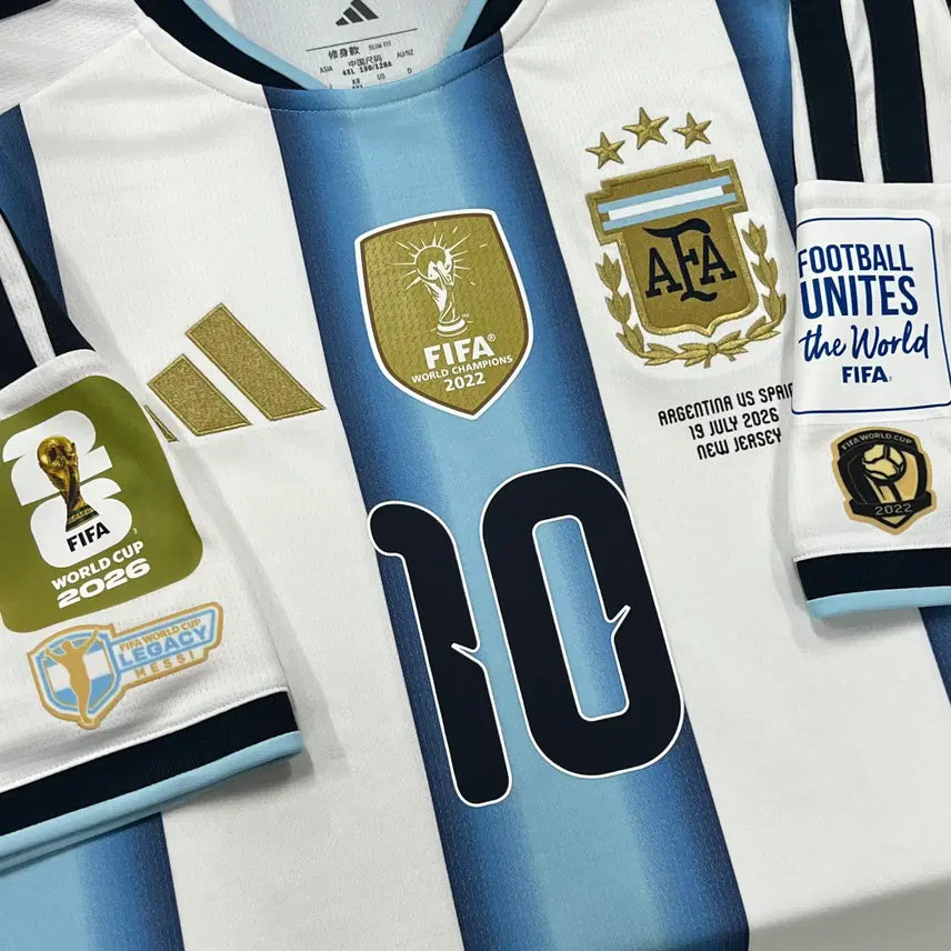 [BUNJANG] Argentina Home No. 10 Messi Jersey (2026/2028) / 26/28 아르헨티나 홈 NO.10 메시 유니폼