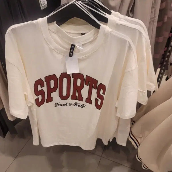 [BUNJANG] H&M Lettering Short Sleeve T-Shirt Ivory XS / (새 상품) h&m 아이보리색 레터링 반팔 xs