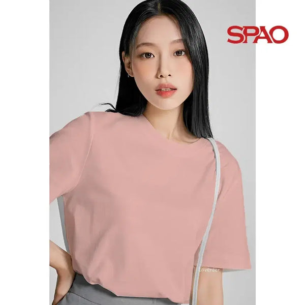 [BUNJANG] SPAO Basic Loose Fit T-Shirt / 스파오 기본베이직 루즈핏 티셔츠 무지티