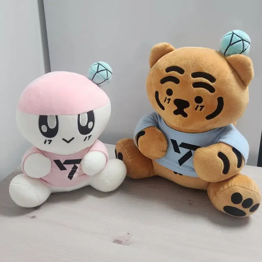 [BUNJANG] SEVENTEEN BONG BONG TIGER Doll Bundle Set / 세븐틴 봉봉이 무직타이거 인형 일괄