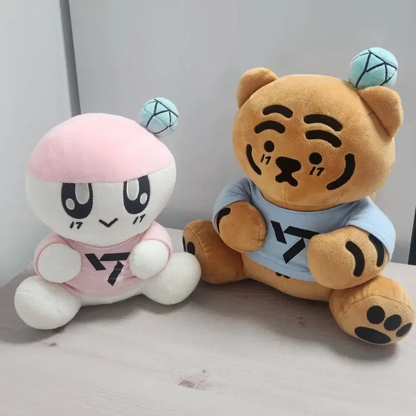 [BUNJANG] SEVENTEEN BONG BONG TIGER Doll Bundle Set / 세븐틴 봉봉이 무직타이거 인형 일괄