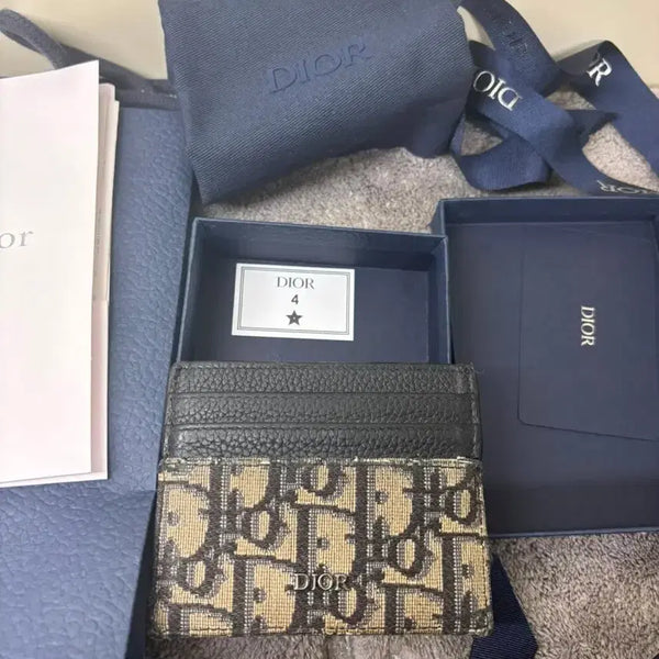 [BUNJANG] Dior Dior Oblique Card Holder / [S급]디올 오블리크 카드지갑