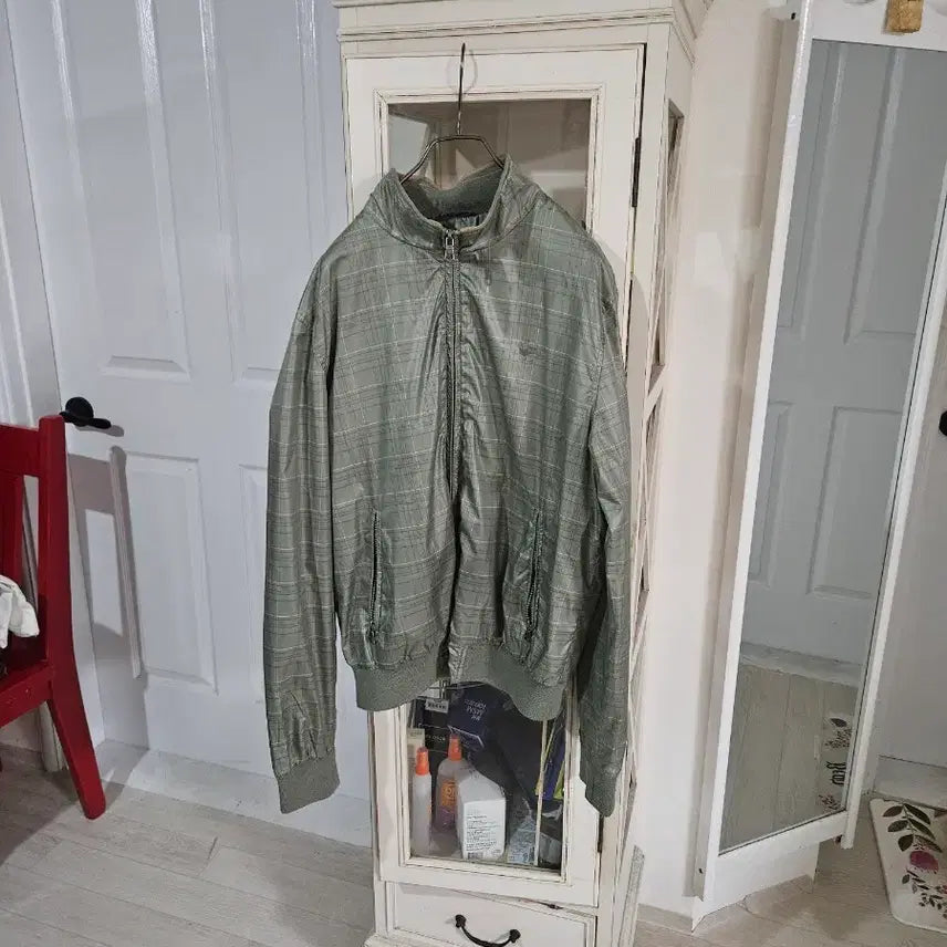 [BUNJANG] GAS Checkered Windbreaker Jacket / gas 체크무늬 바람막이 자켓
