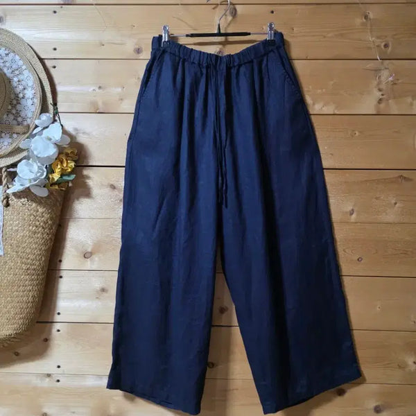 [BUNJANG] Navy Collection High Waistband Pants / 네이비컬 마밴딩바지