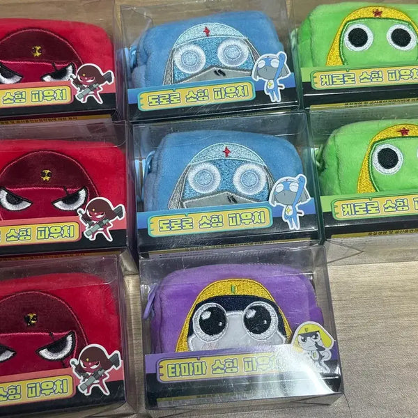 [BUNJANG] Sgt. Frog Sgt. Keroro Pouch (Sealed) / 케로로 중사 파우치 미개봉