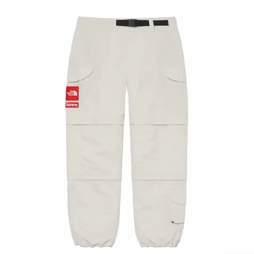 [BUNJANG] Supreme x The North Face 22SS Trekking Zip-Off Belted Pants Stone / [M] 슈프림 x 노스페이스 트레킹 집오프 벨트 팬츠 스톤 - 22SS
