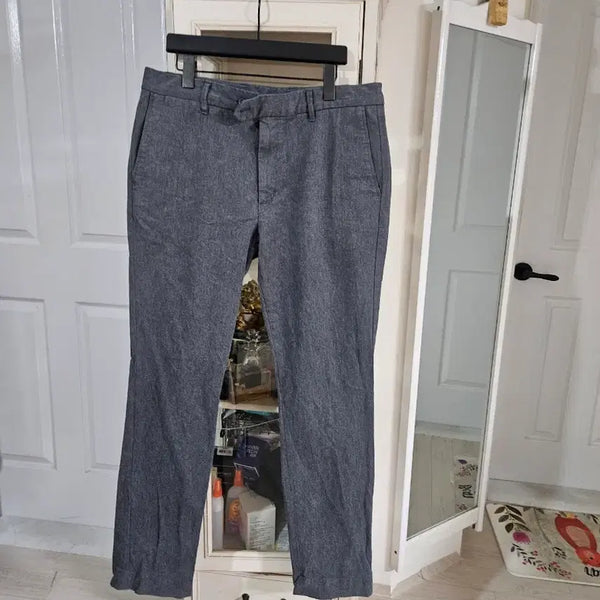 [BUNJANG] Men's Cotton Pants Grey Size 34 / 남성 면바지 그레이 34