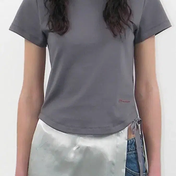 [BUNJANG] Partimento 90s Short Sleeve Tee Charcoal / partimento 90s short sleeve tee charcoal