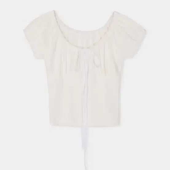 [BUNJANG] Modo Rose Banding T-Shirt / 모도 로즈 밴딩 티셔츠