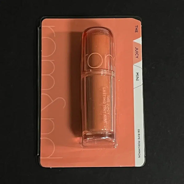[BUNJANG] Rom&nd Juicy Lasting Tint Mini 08 Persimmon / 롬앤 더 쥬시 래스팅 틴트 미니 08 홍시 새상품