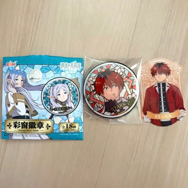 [BUNJANG] Sousou no Frieren Stark Can Badge Set / 장송의 프리렌 슈타르크 캔뱃지 팝니다