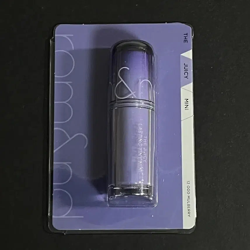 [BUNJANG] Rom&nd The Juicy Lasting Tint Mini #12 Odd Orchid New / 롬앤 더 쥬시 래스팅 틴트 미니 12 오드 오디 새상품