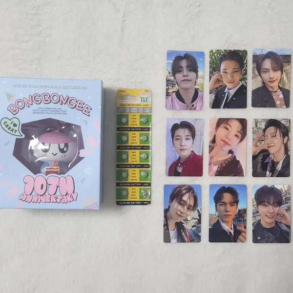 [BUNJANG] SEVENTEEN 10th Anniversary Bongbongie Kit + Photocard + Battery / 세븐틴 10주년 봉봉이 키트 + 포카 + 배터리