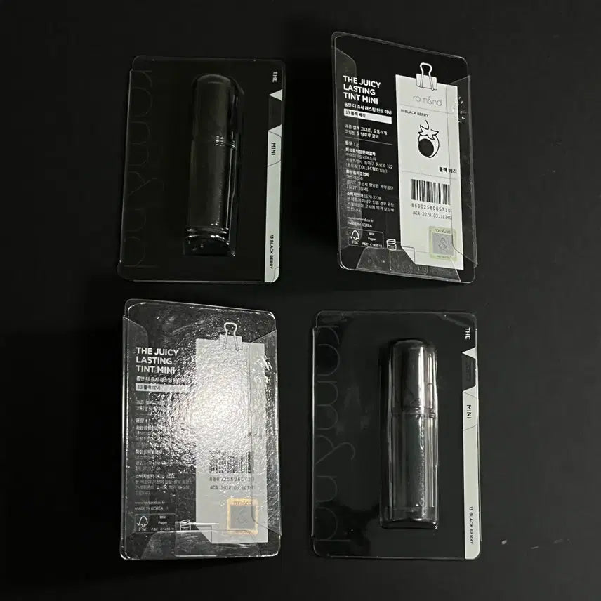 [BUNJANG] Rom&nd Juicy Lasting Tint Mini 13 Black Berry / 롬앤 더 쥬시 래스팅 틴트 미니 13 블랙 베리 새상품