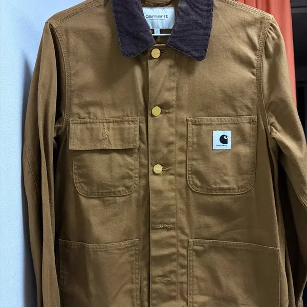 [BUNJANG] Carhartt WIP Women's Michigan Jacket - Brown (M) / [워크자켓] 칼하트윕 carhartt wip 우먼 미시간 자켓 브라운 m사이즈