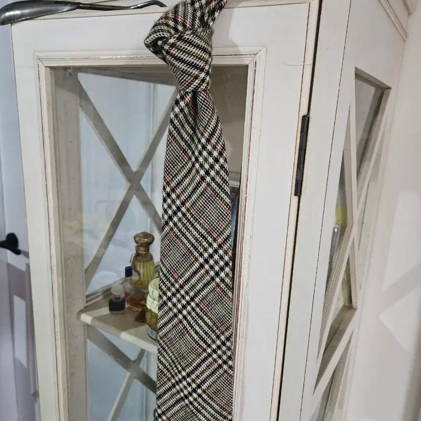 [BUNJANG] Italy Check Pattern Necktie / 이태리 체크 패턴 넥타이
