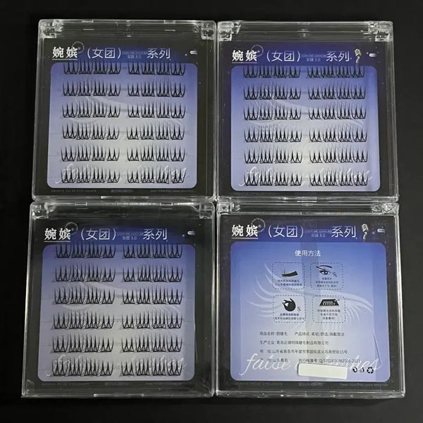 [BUNJANG] Temu No-Glue Eyelashes Bundle New / 테무 노글루 속눈썹 일괄 새상품
