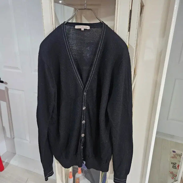 [BUNJANG] Simple Black Cardigan Daily Look / 블랙 가디건 / 심플 데일리룩